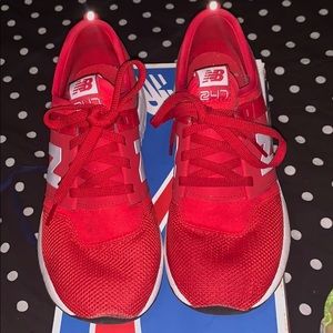 Women’s new balance sneakers red size 8, .
